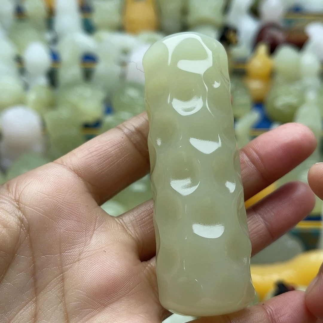 玉天然桌面小摆件