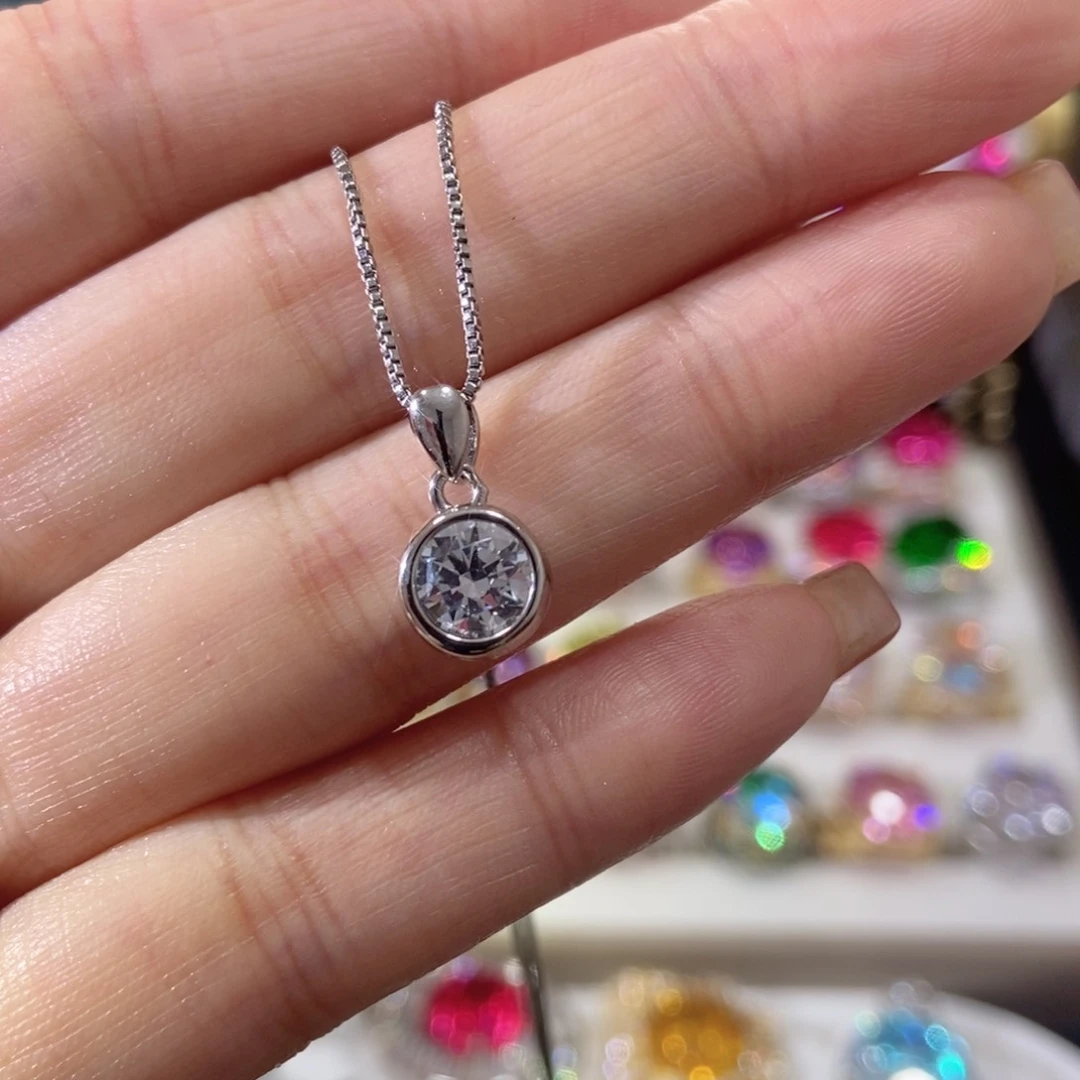 66锆石（处理）吊坠