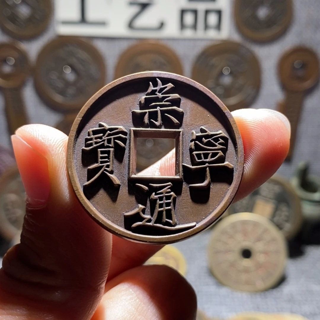 铜工艺品雕母崇宁