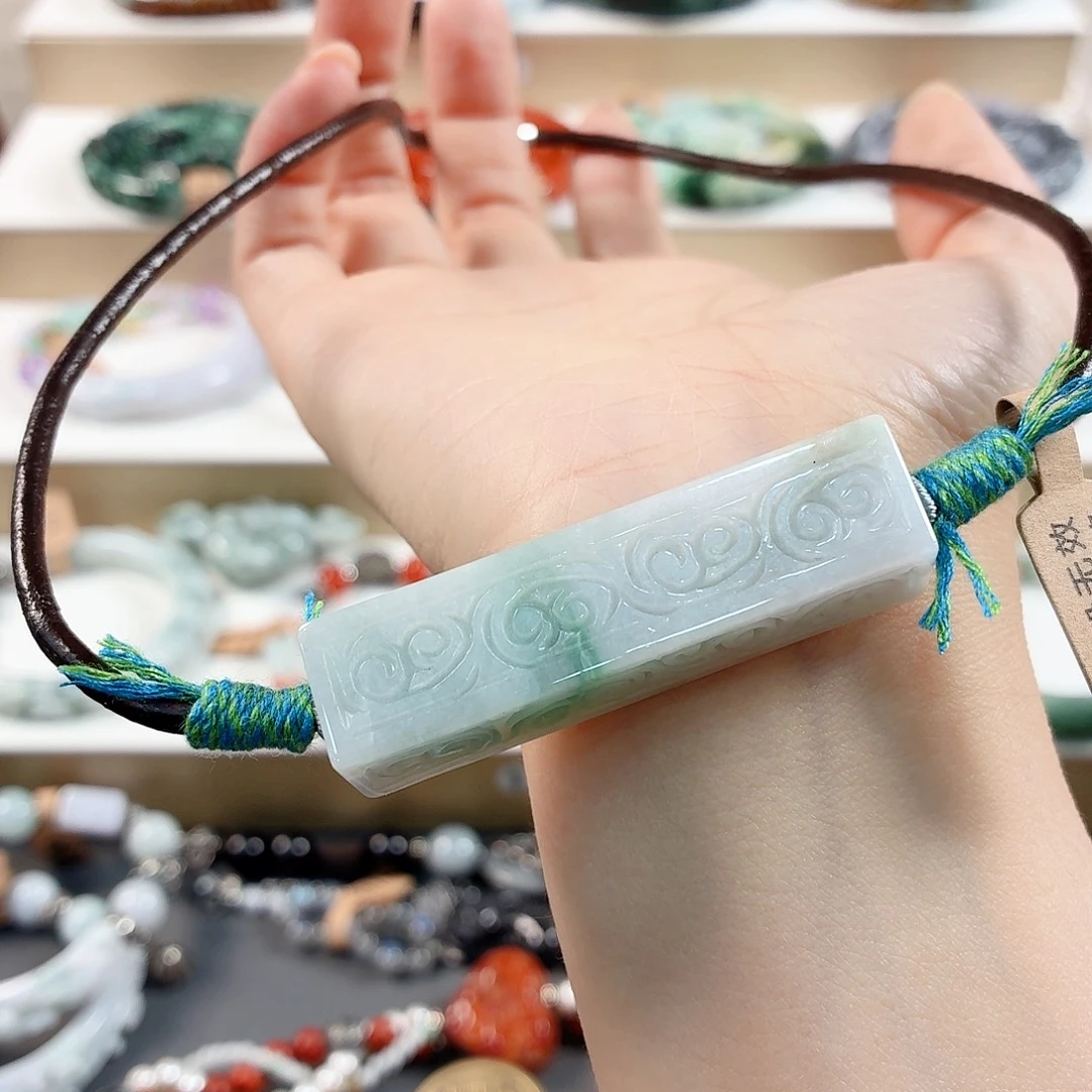 翡翠未镶嵌手链手串