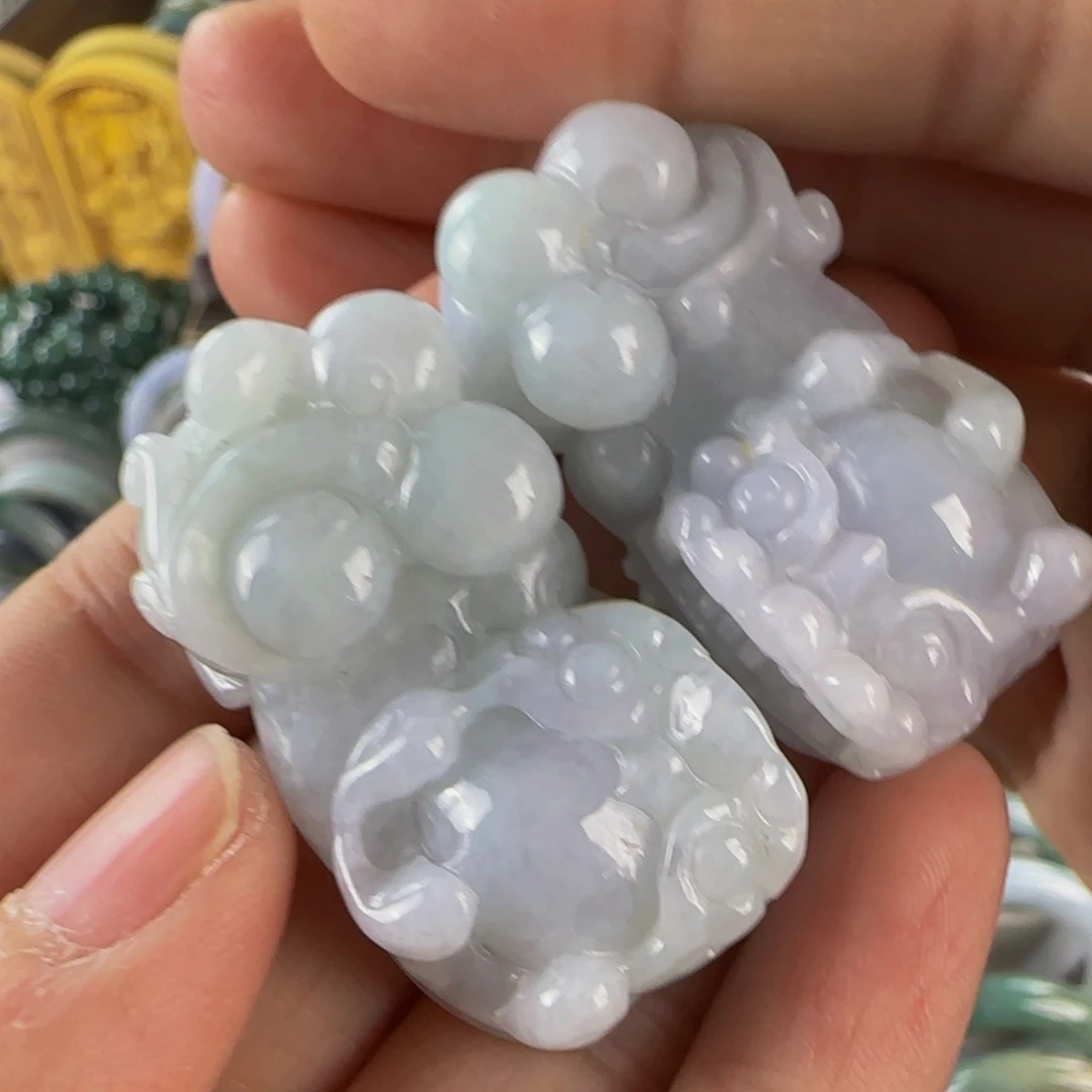 颈饰未镶嵌翡翠老坑