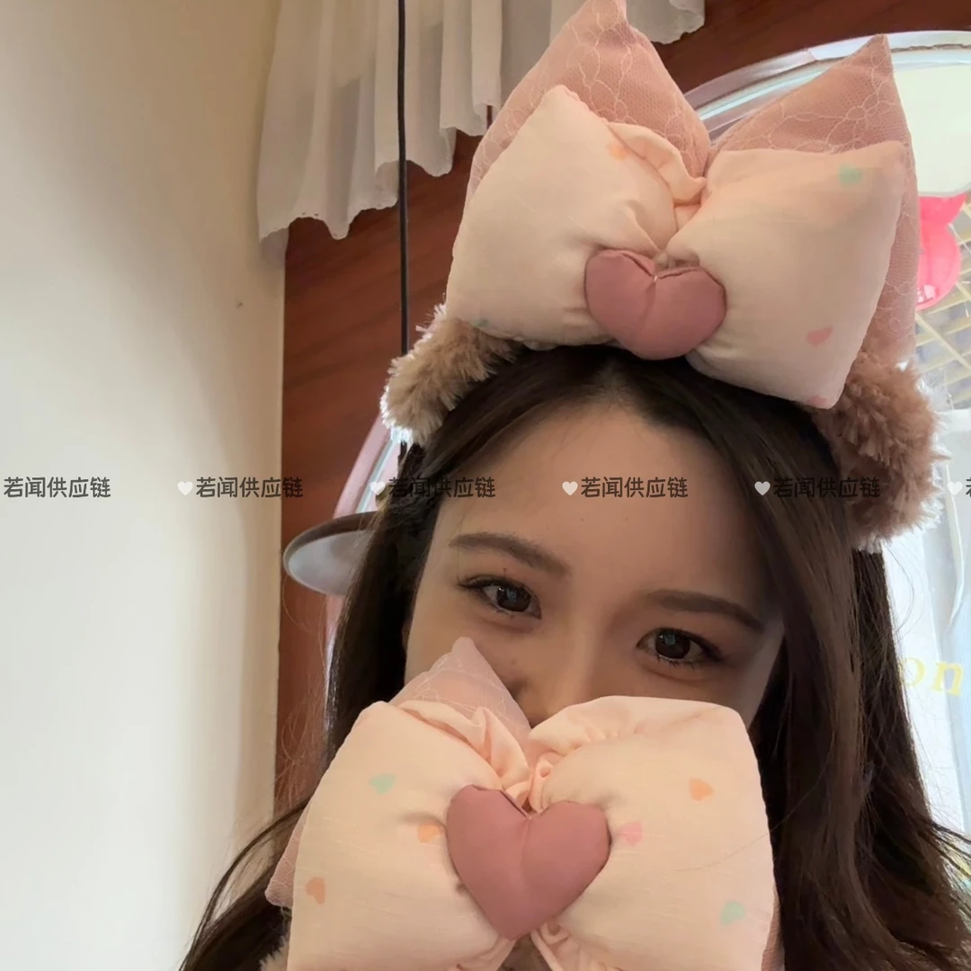 新款雪莉玫自然色彩贝尔卡通发饰头箍游乐园玲娜贝儿拍照打卡发箍