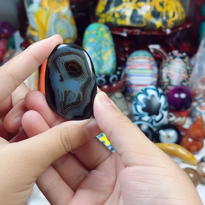 未镶嵌耳饰玛瑙/玉髓