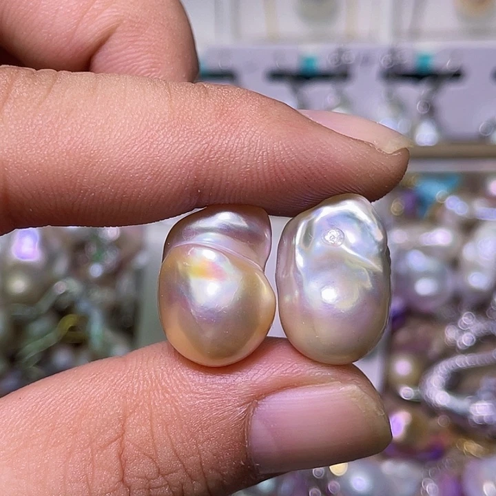 颈饰合金淡水珍珠33