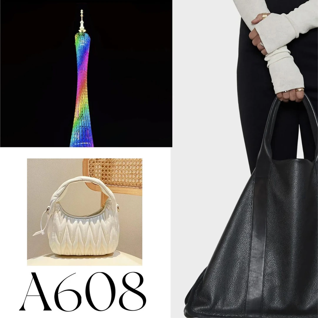 【A608】2025年新款大容量女包时尚百搭多功能女包