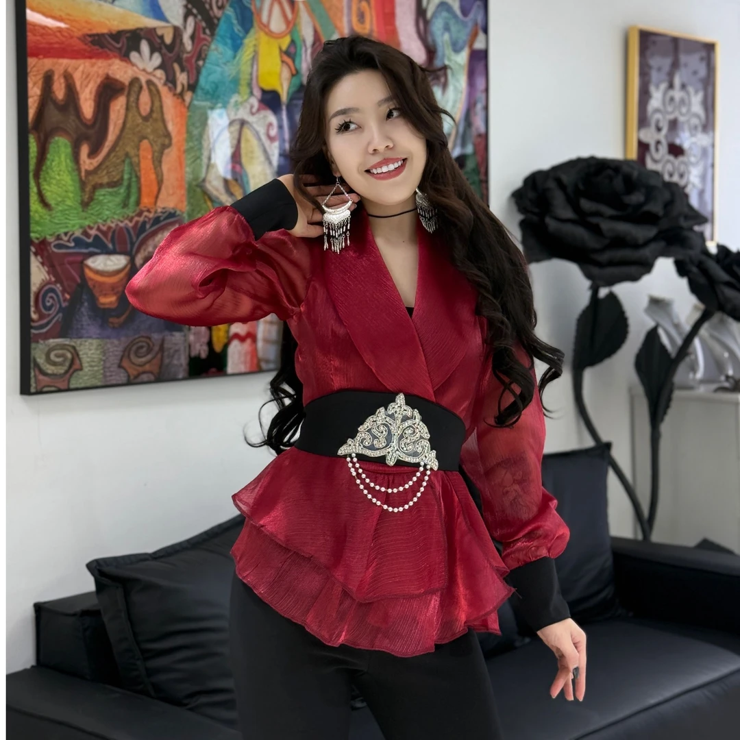 哈萨克民族风重工上衣