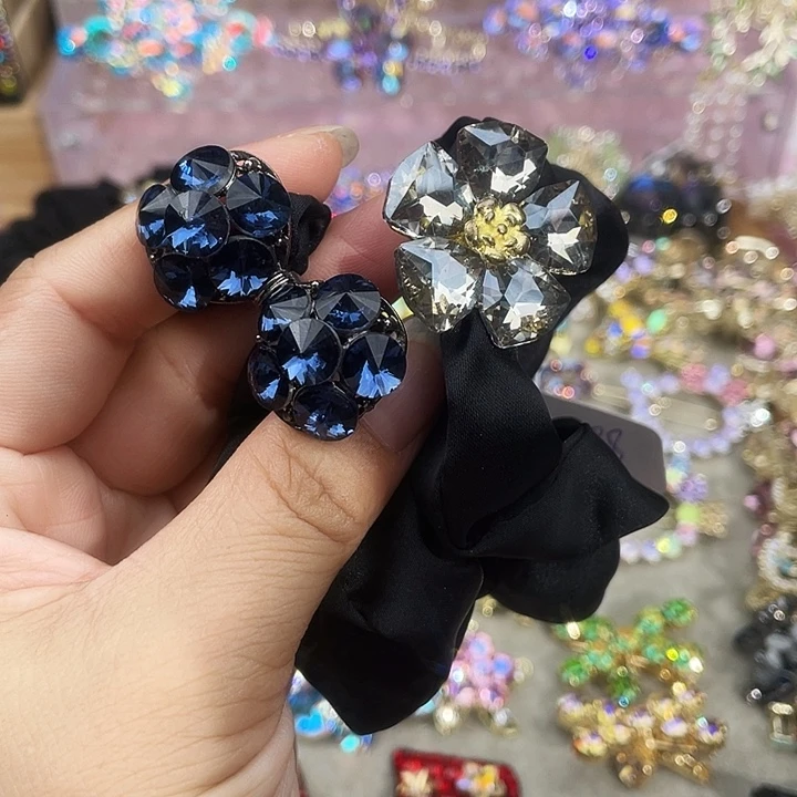 铁合金皮质头绳两个