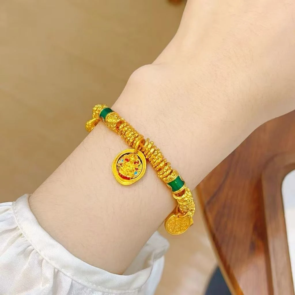 抖音好物合金手链 盘缠手链经典百搭时尚潮流