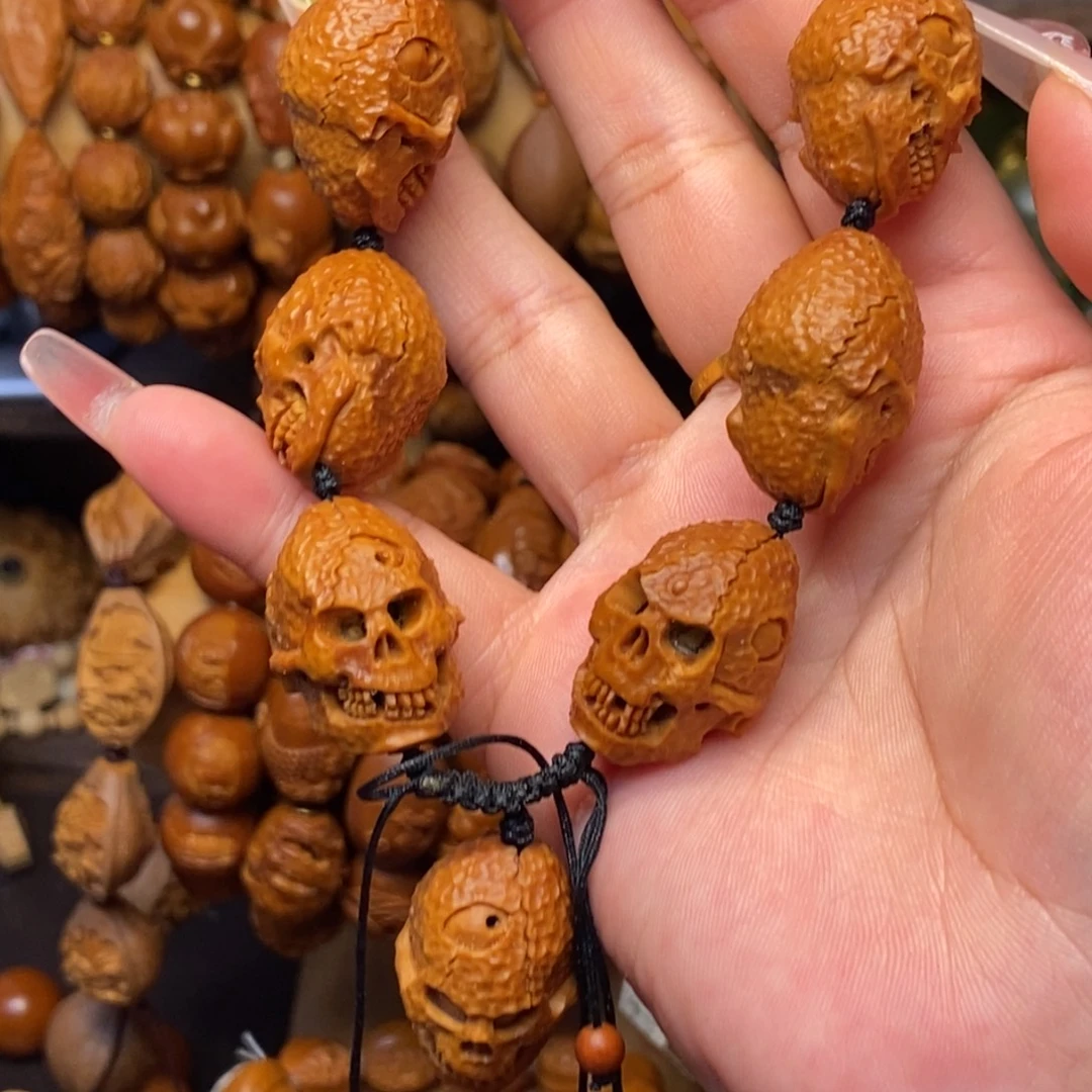 还***果手串/手链橄榄核微花特价