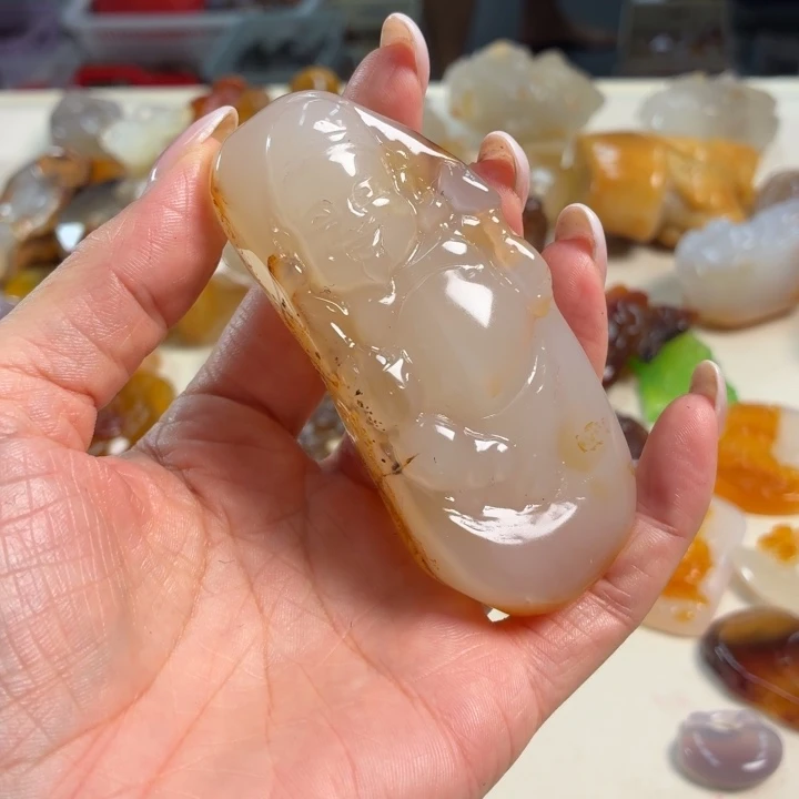 未镶嵌吊坠(不含链)玛瑙/玉髓