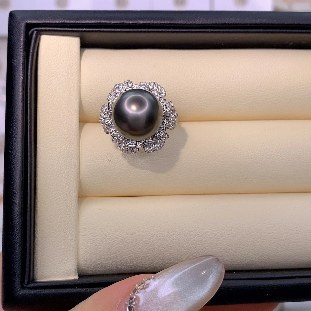 赵***一淡水珍珠银S925镶嵌颈饰