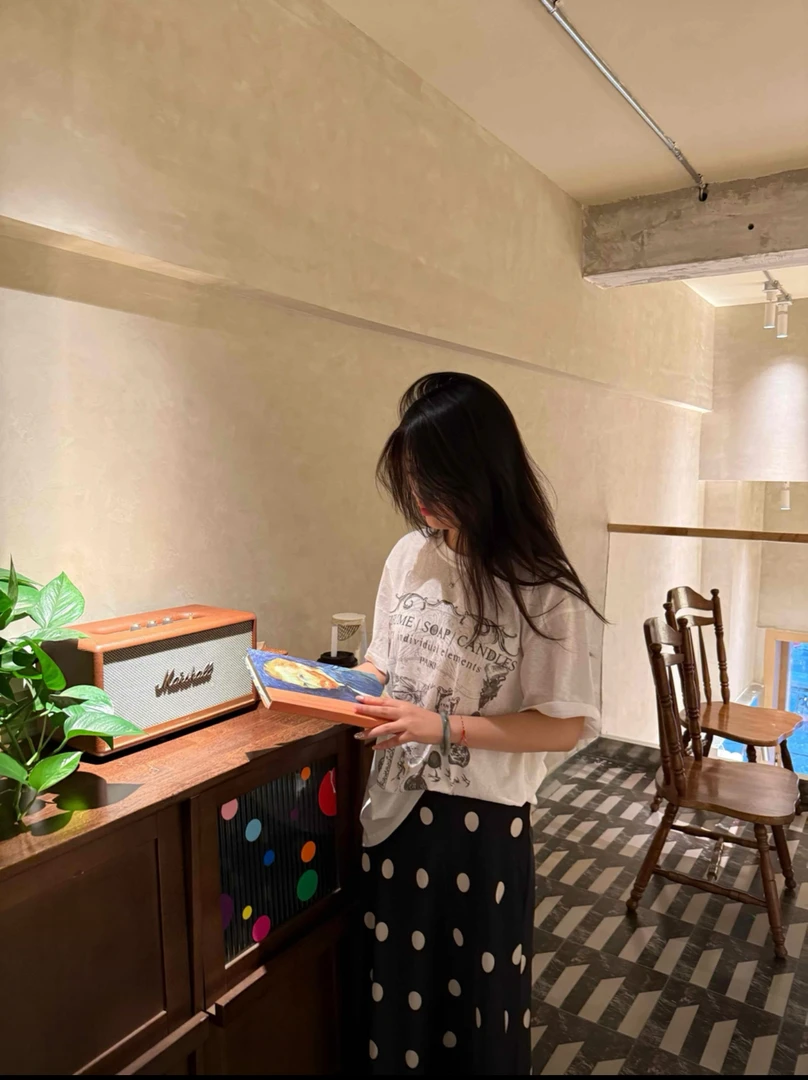 【古古】自己私服夏季宽松防晒只卖一次的深货棉水印 T恤G25542