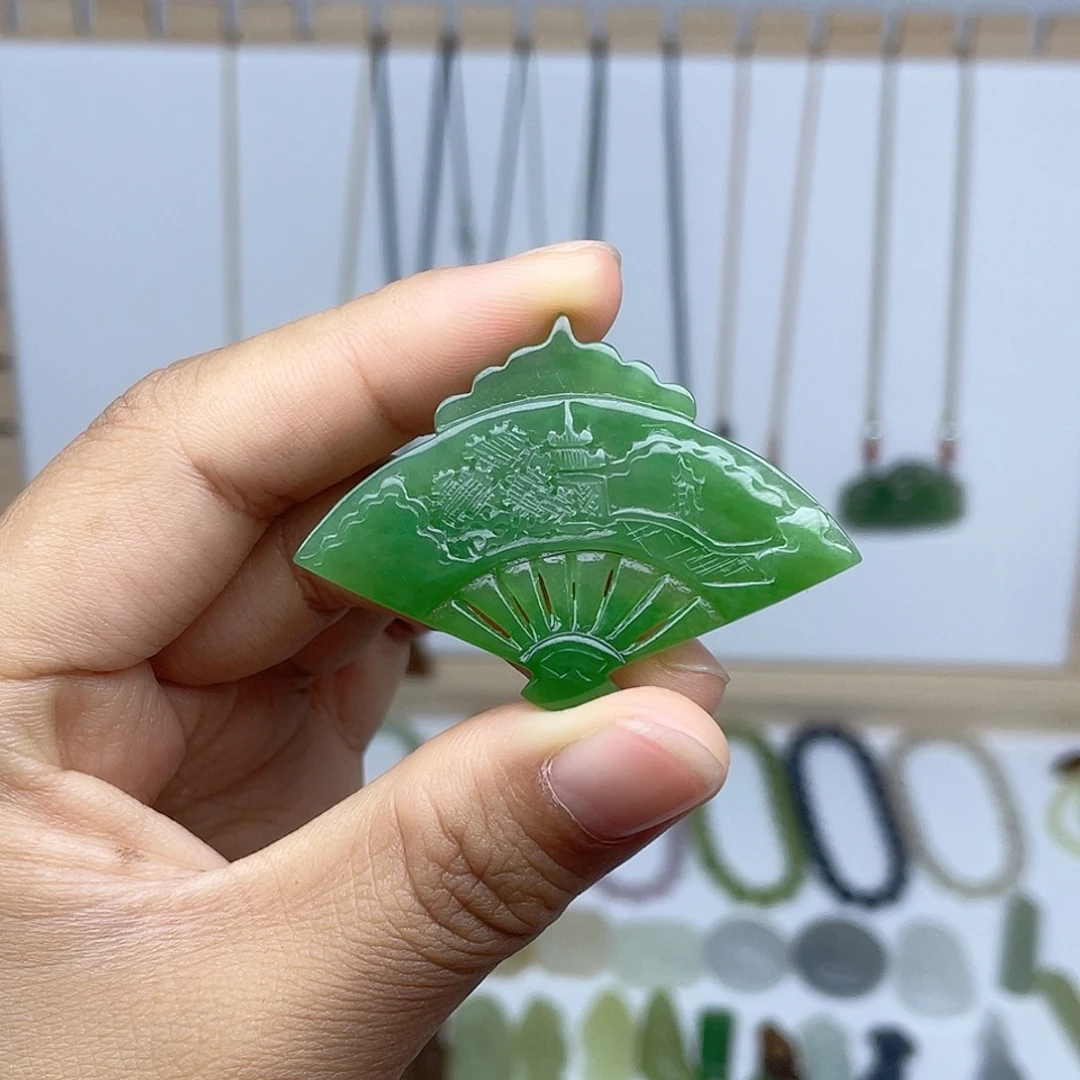 和田玉（碧玉）未镶嵌颈饰