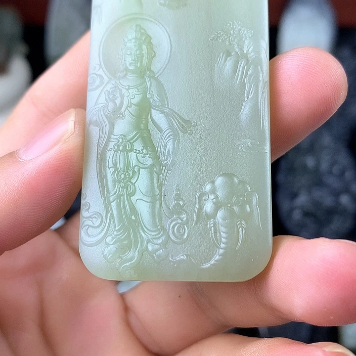 未镶嵌和田玉挂件