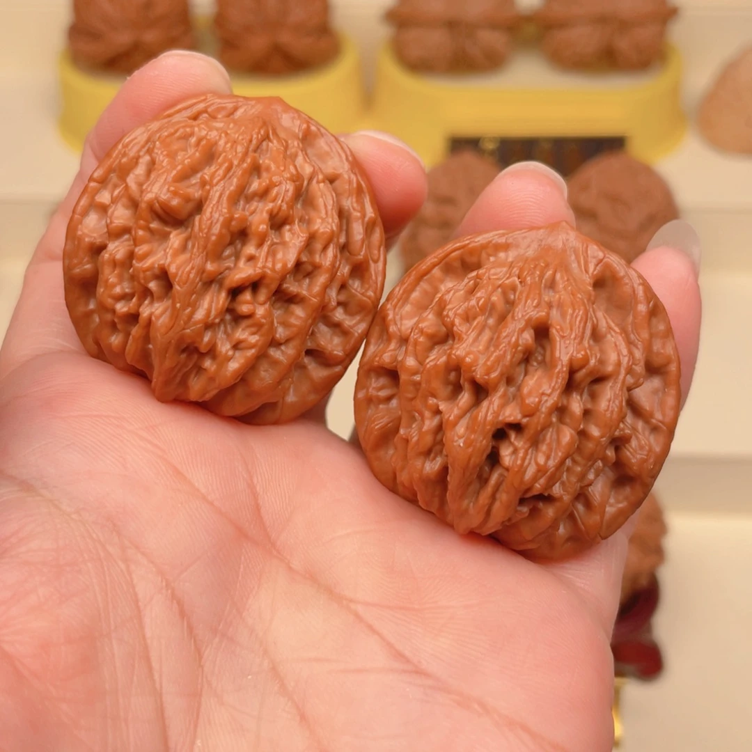 把件文玩核桃爆肉狮虎兽39