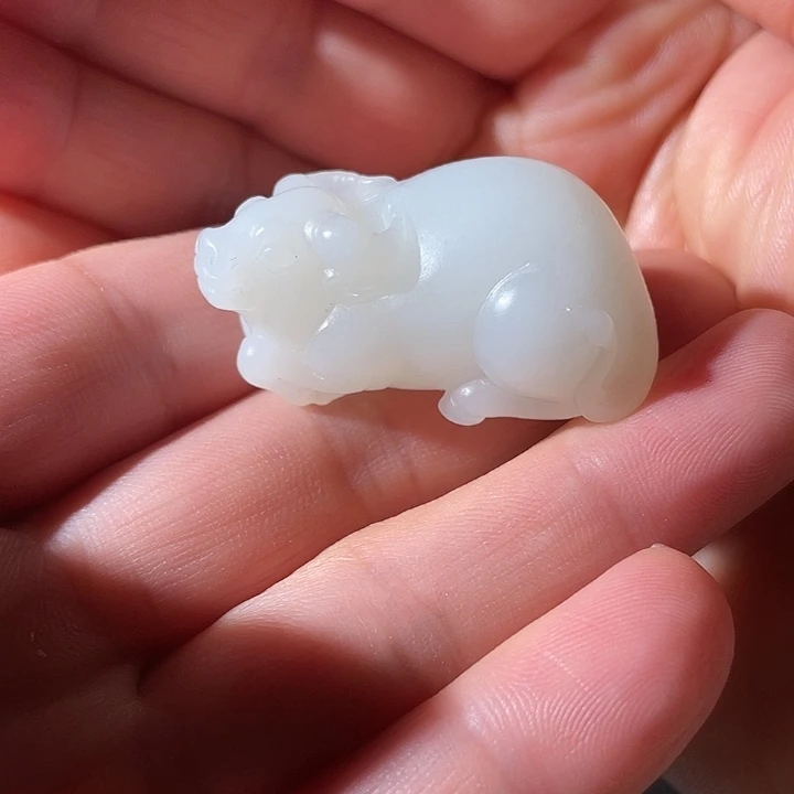 和田玉（白玉）未镶嵌吊坠(不含链)