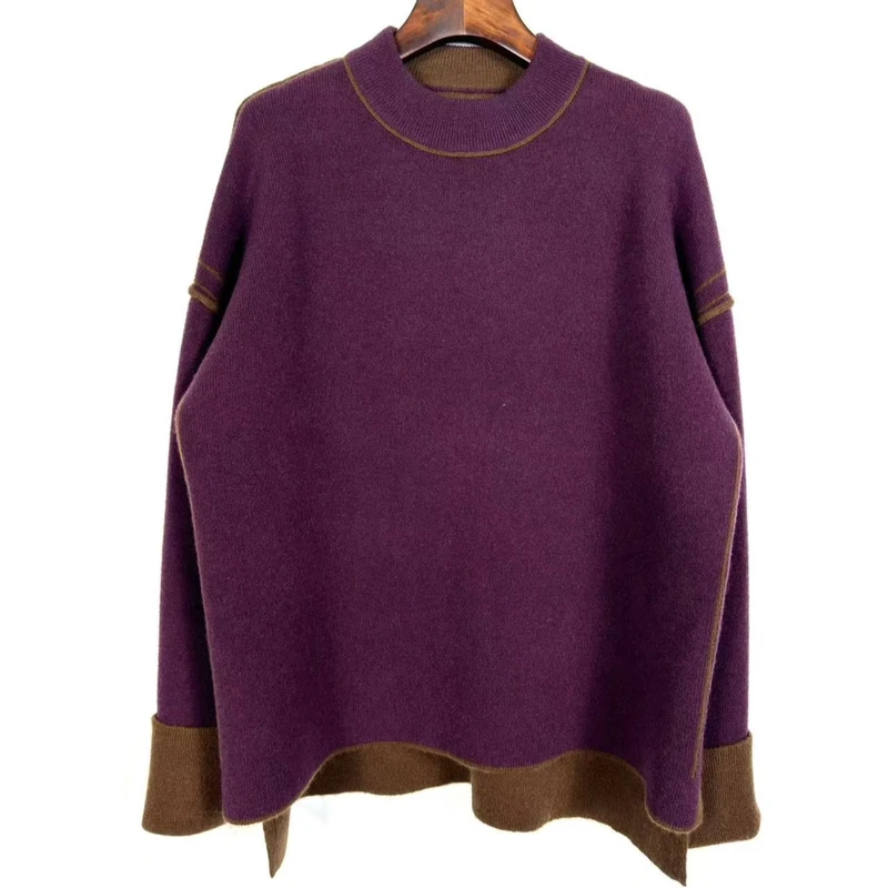 朱总原创设计2024142新款毛衣可两面穿