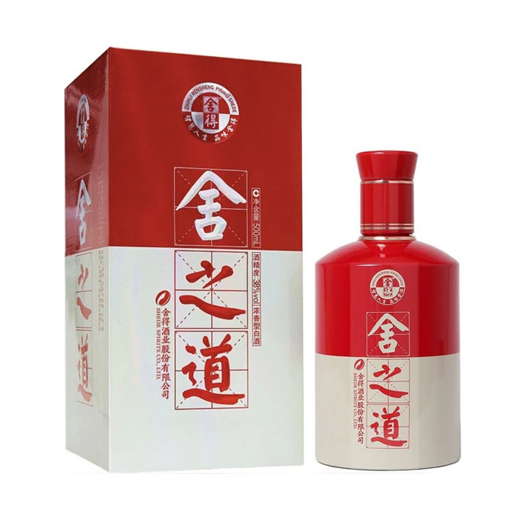 舍得舍之道【主播】 浓香型白酒500ml 宴会聚餐 纯粮食酒50%vol