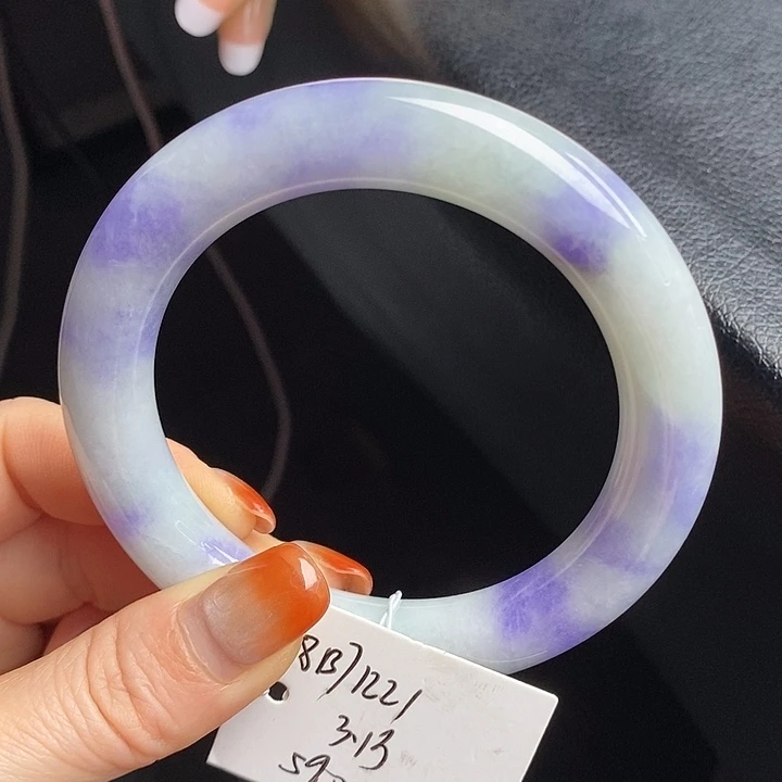 未镶嵌手镯翡翠59圆条86