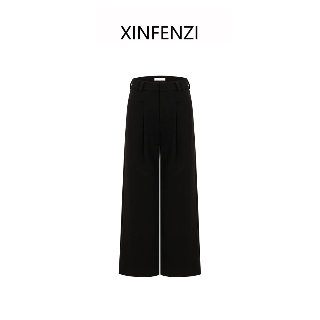 【悠然】显瘦显腿长直筒裤 FPT32405