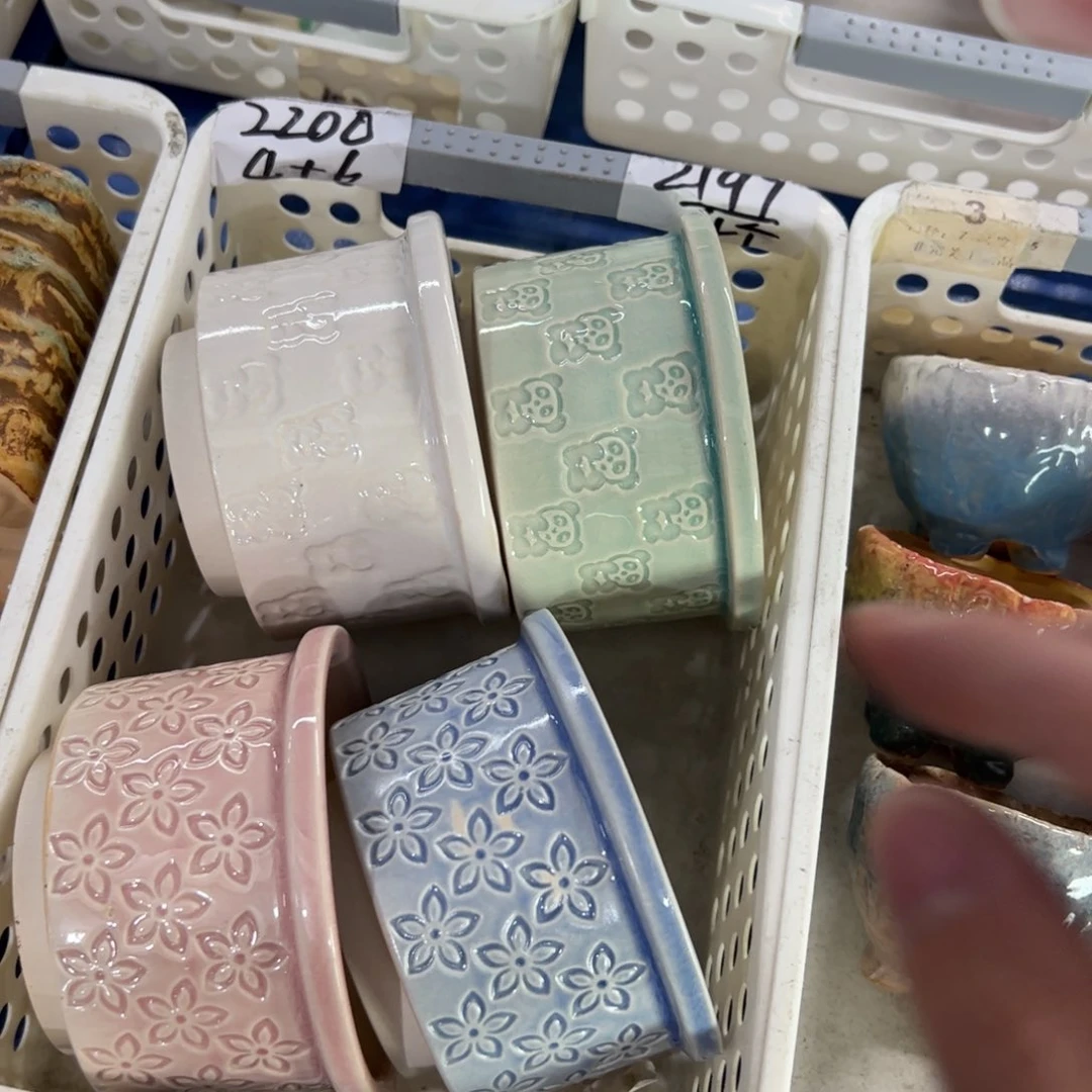 陶瓷多肉小花盆@@2197