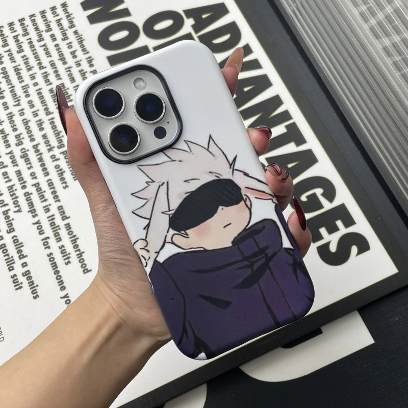 五条悟苹果16手机壳iphone15promax小米14华为13适用12新款创意男