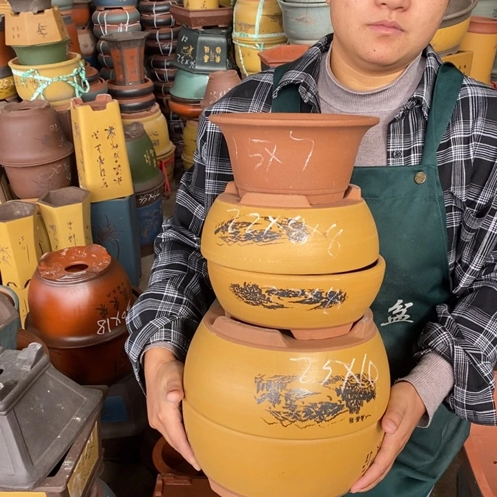 紫砂花盆紫砂艺术