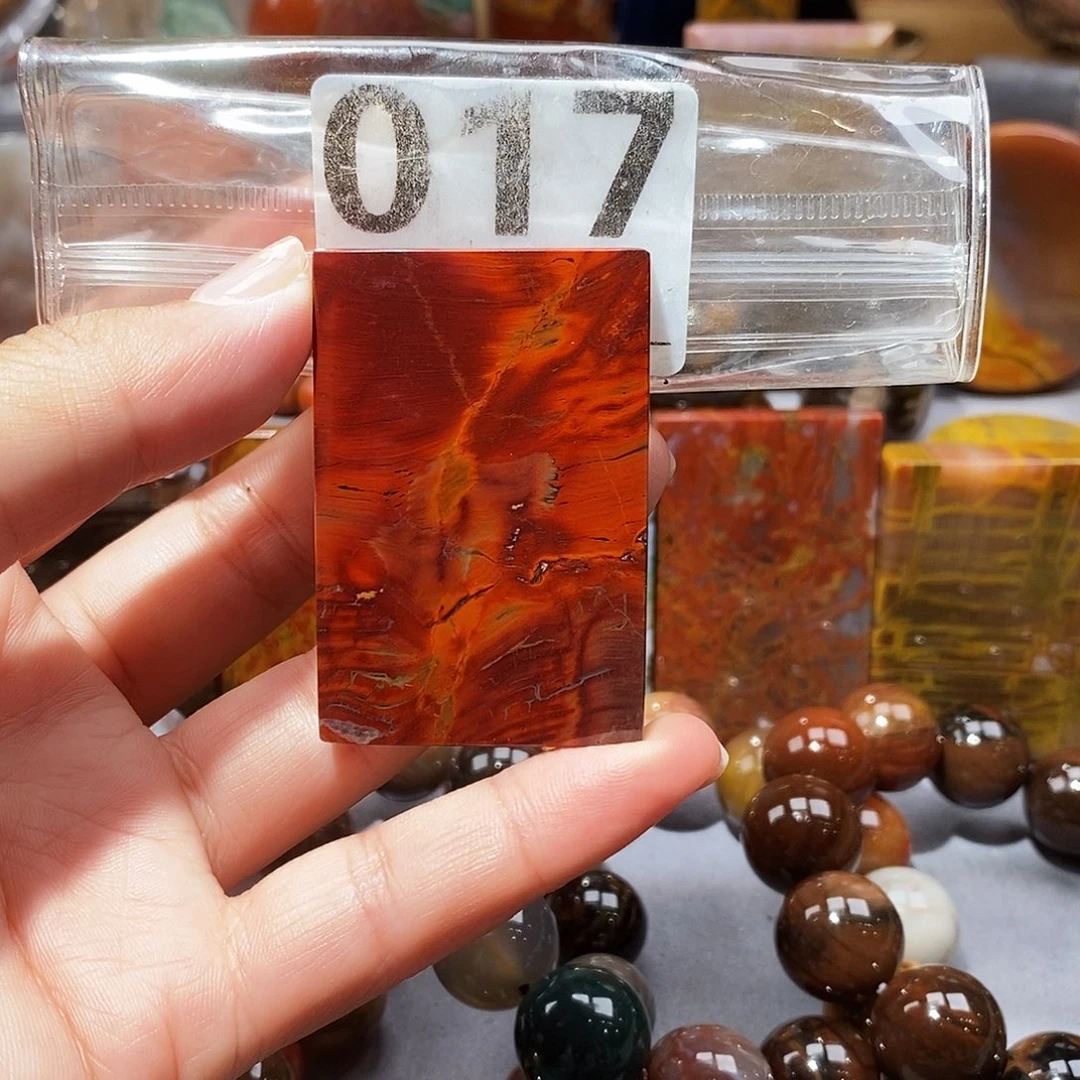 硅化玉天然北票硅化玉吊坠未镶嵌