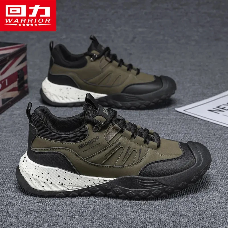 回力男鞋登山鞋2025冬季新款休闲百搭户外防滑减震透气轻便运动鞋