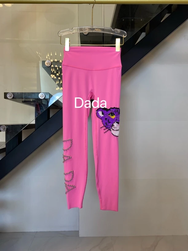 Dada设计款新款重工个性款休闲时尚百搭显瘦打底裤C11157