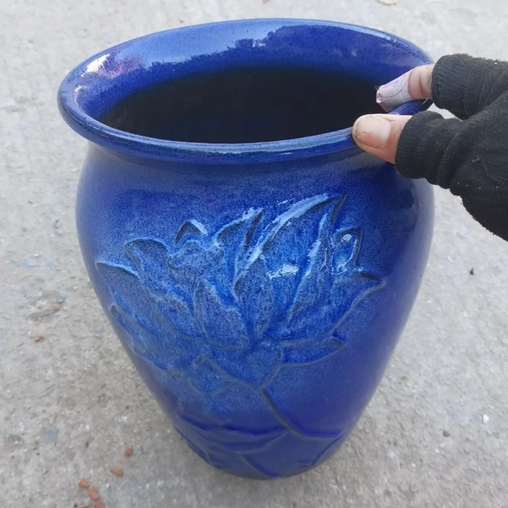 红陶20/27瑕疵底部烧裂