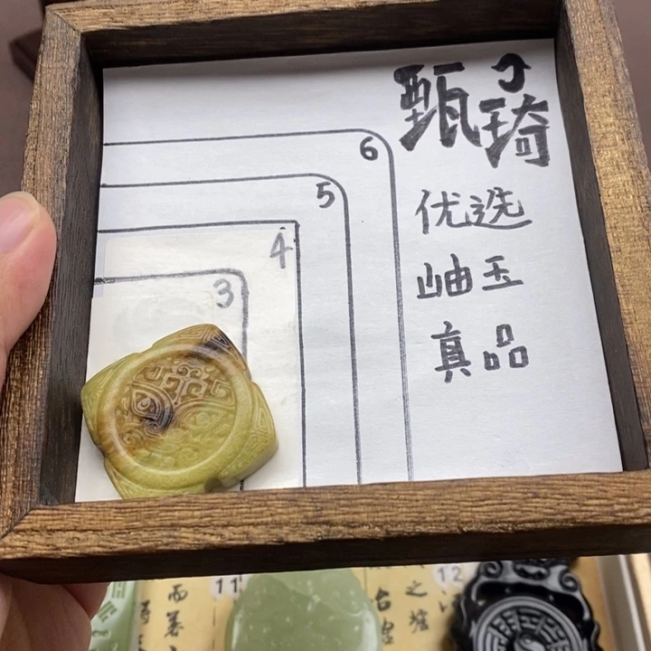 未镶嵌蛇纹石玉颈饰