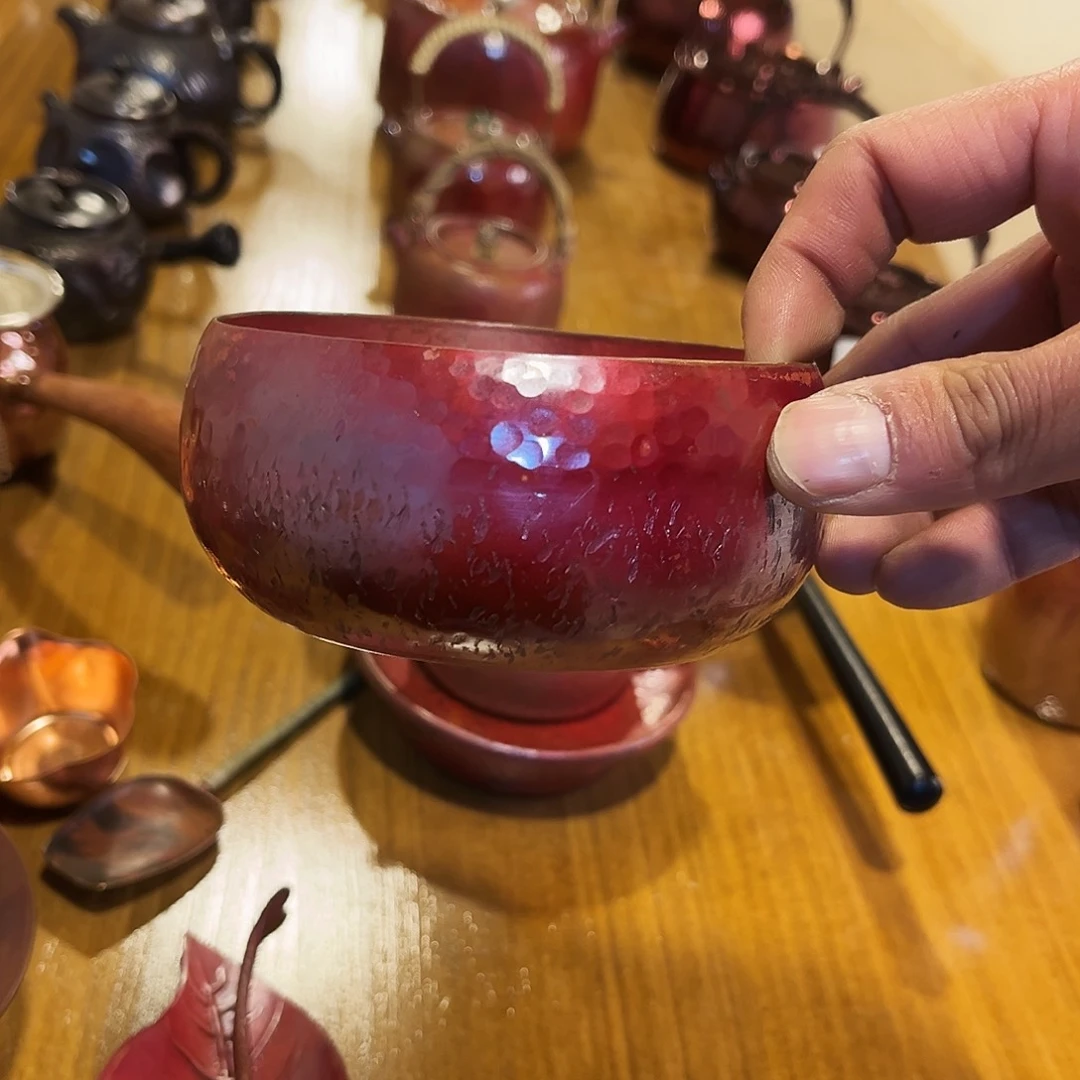 茶洗手工锻打工艺