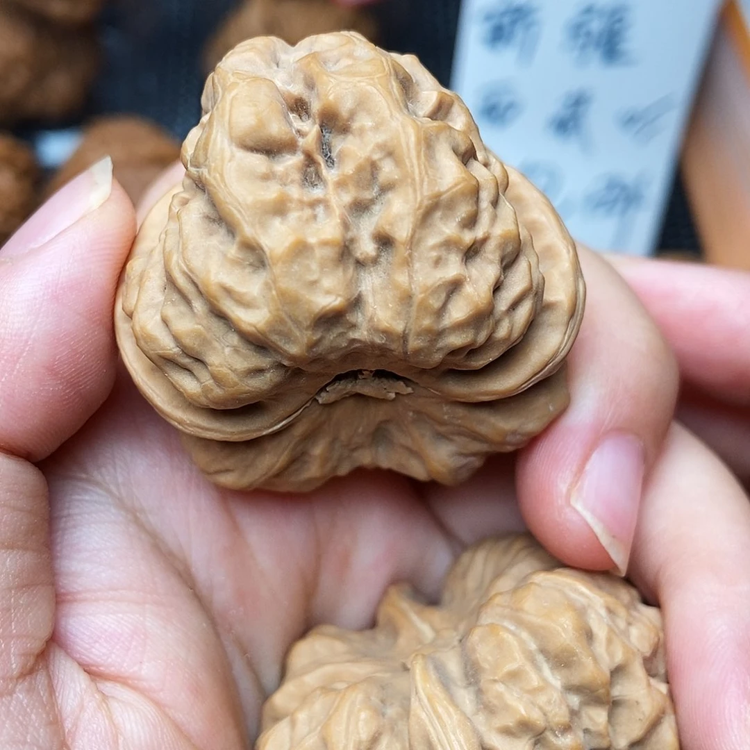 文玩核桃吊坠怕***蚪蛤蟆全品无修41+
