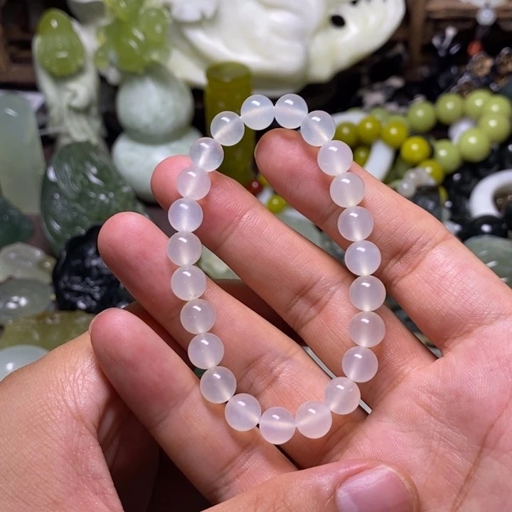 岫玉未镶嵌岫玉颈饰
