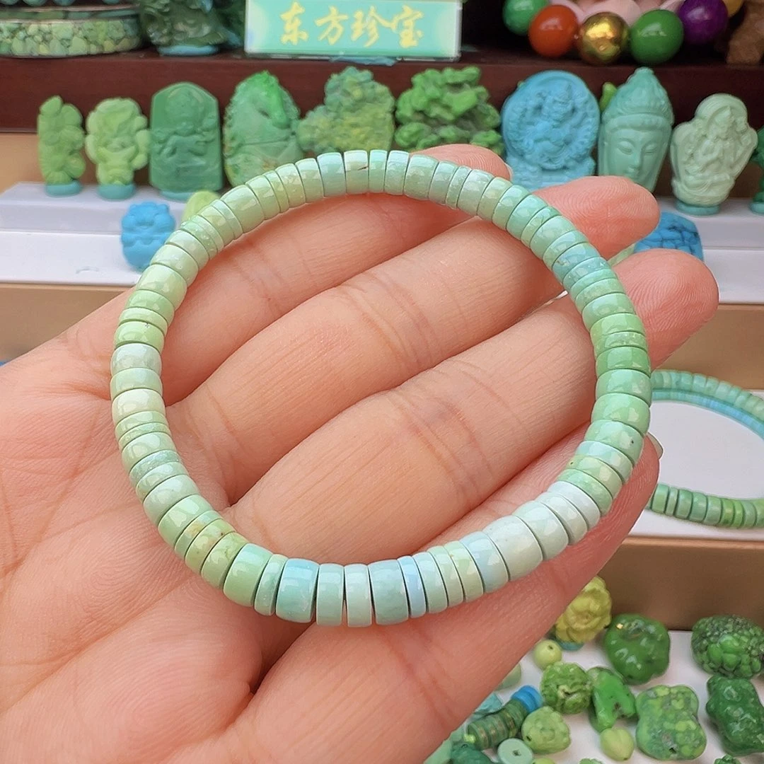 未镶嵌绿松石项链