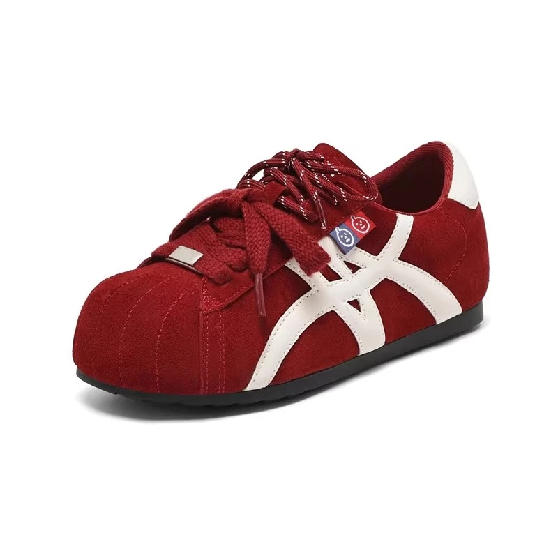 【运费险】复古软底德训鞋女款2025秋季新款时尚防滑女鞋休闲鞋