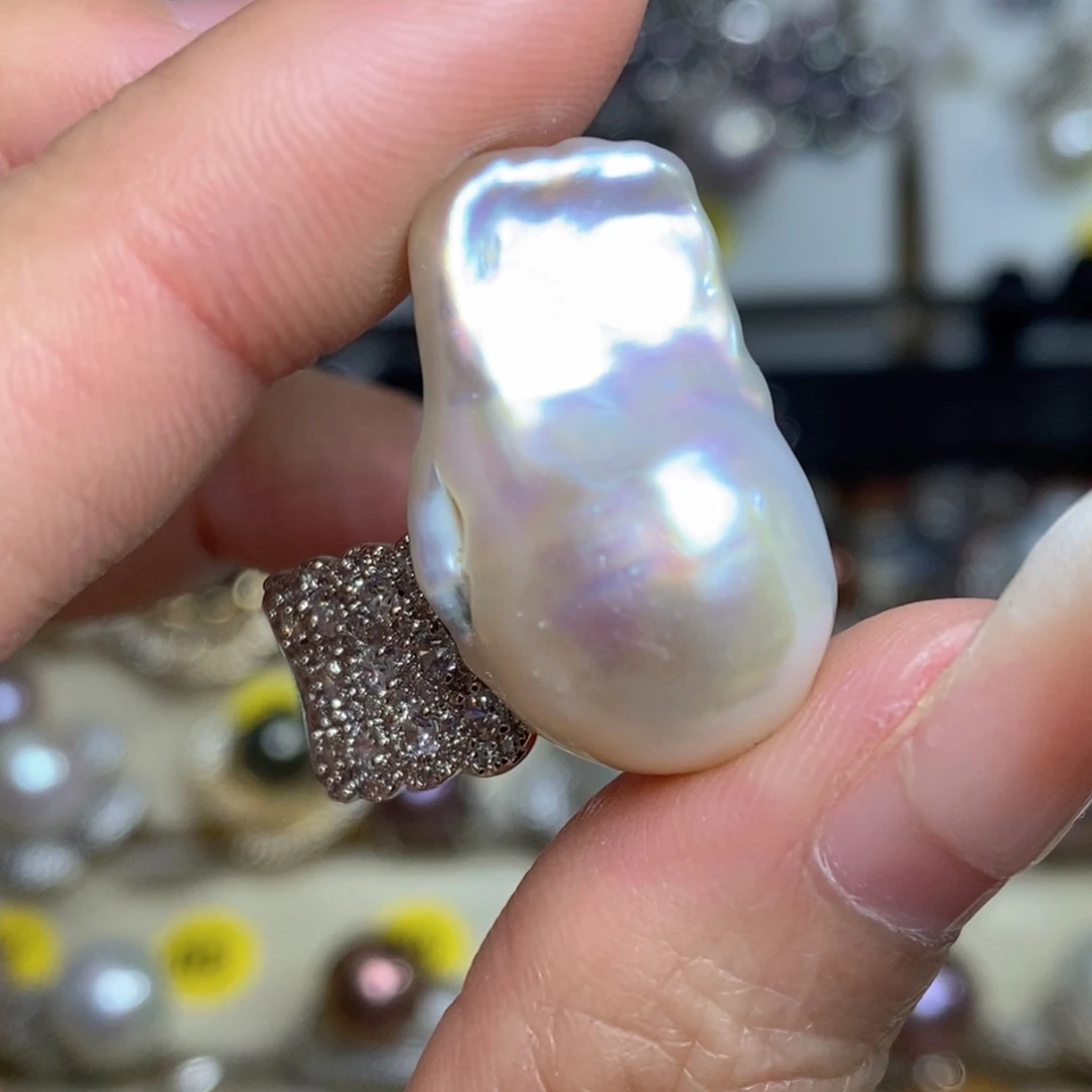 淡水珍珠珠宝奇石未镶嵌