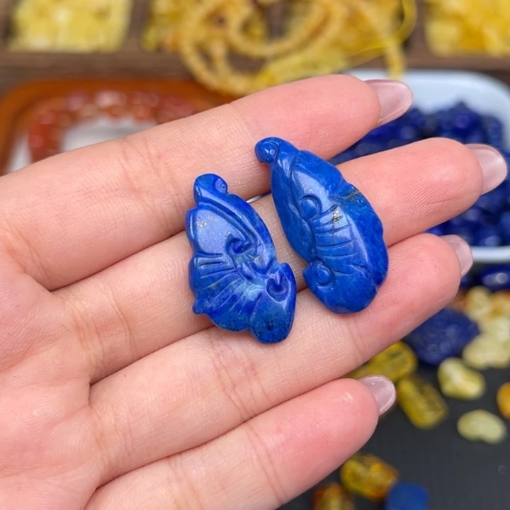如***梦青金石未镶嵌吊坠(不含链)