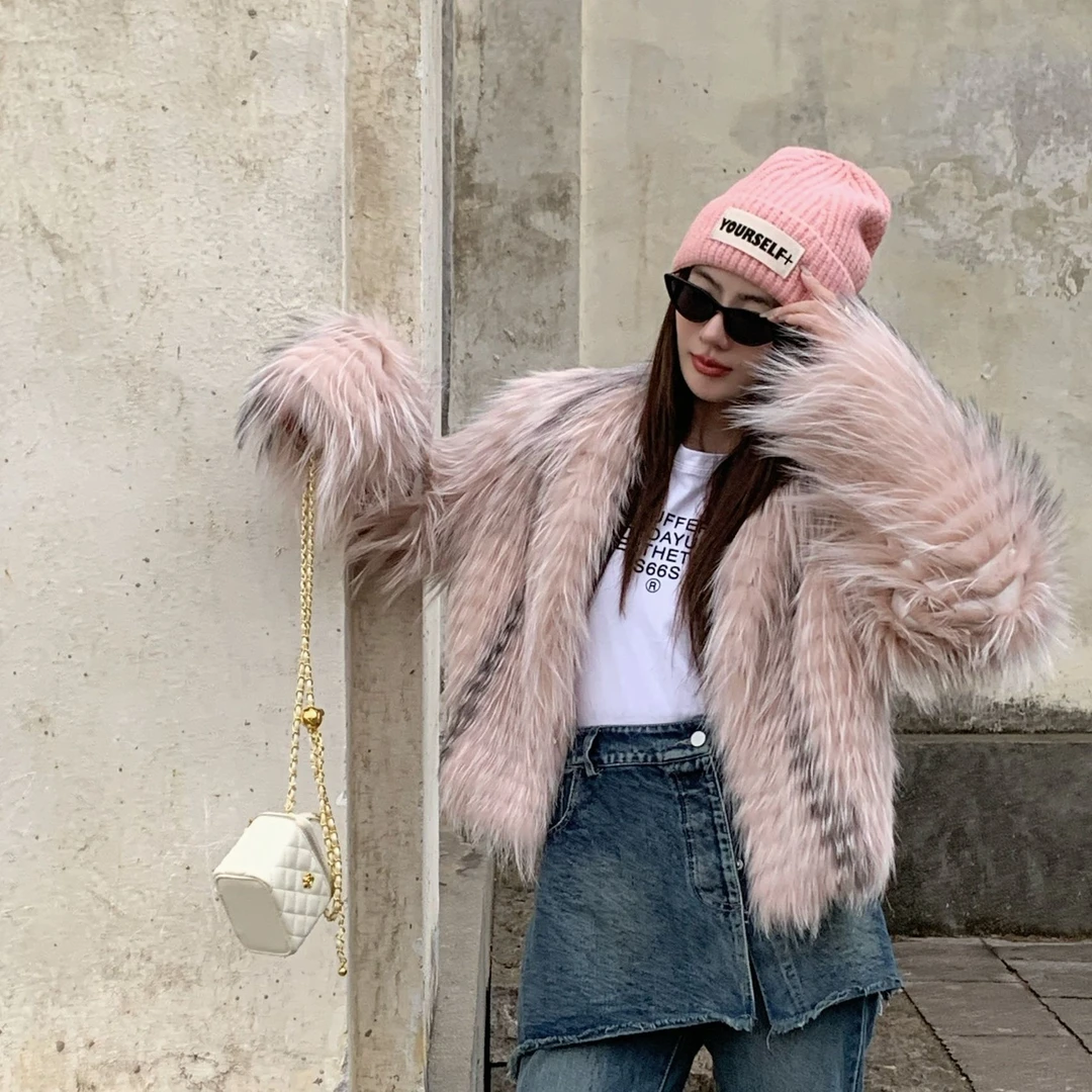 DiMo/帝末2024新款芬兰进口大理石狐狸毛