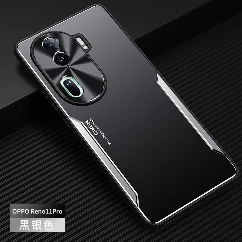 OPPOreno11手机壳Reno11pro保护壳全包防摔金属外壳男女新款超薄