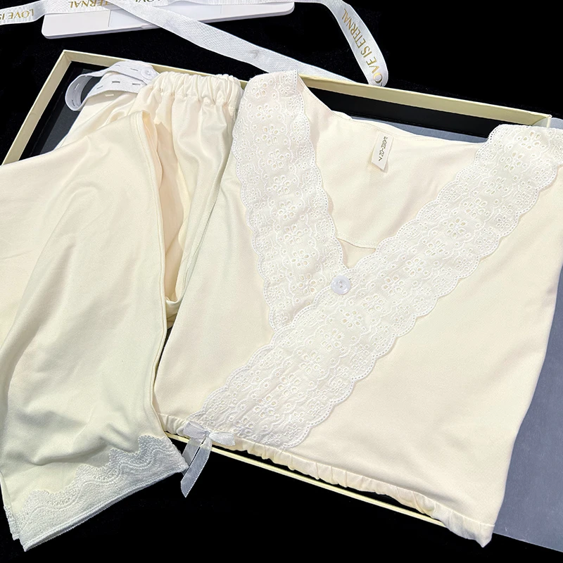 【秋冬纯棉款~带胸垫】月子服春秋9-3月份产后孕妇哺乳衣长袖家居服