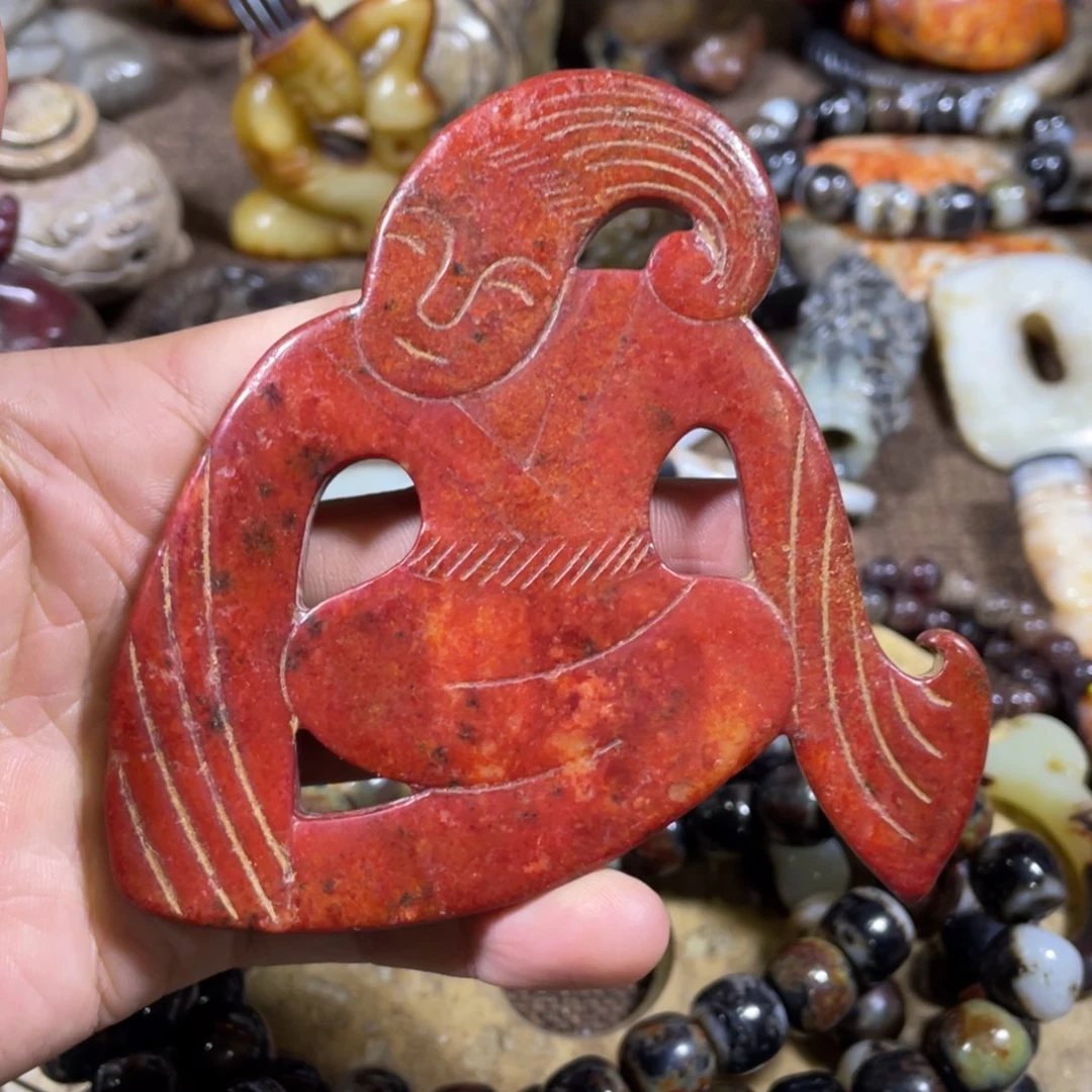 和田玉吊坠(不含链)未镶嵌