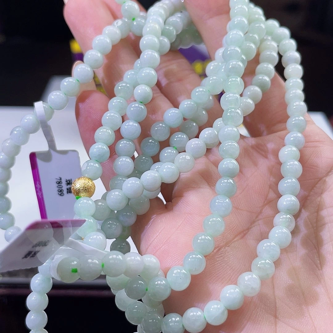 翡翠未镶嵌颈饰多样性发其一28