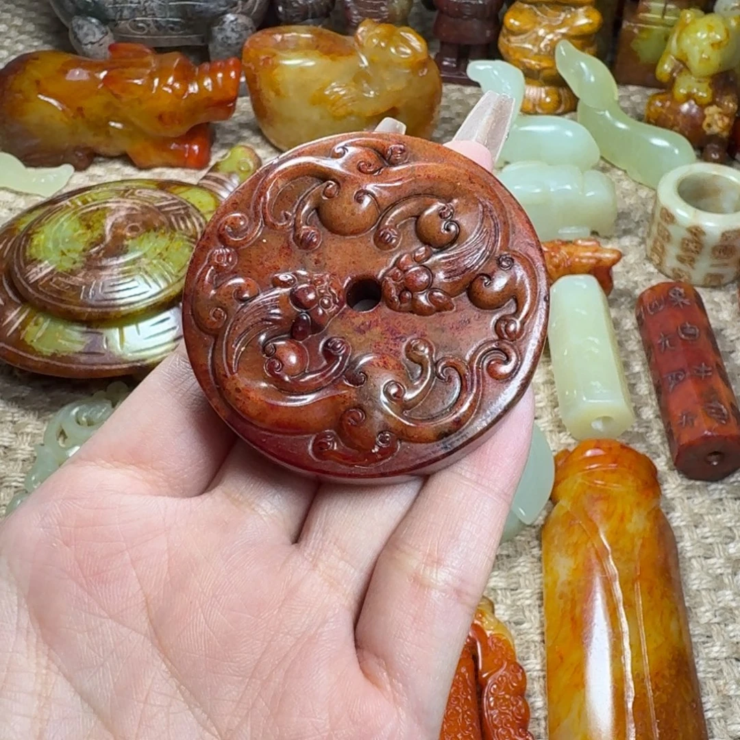 白玉菩提吊坠挂件