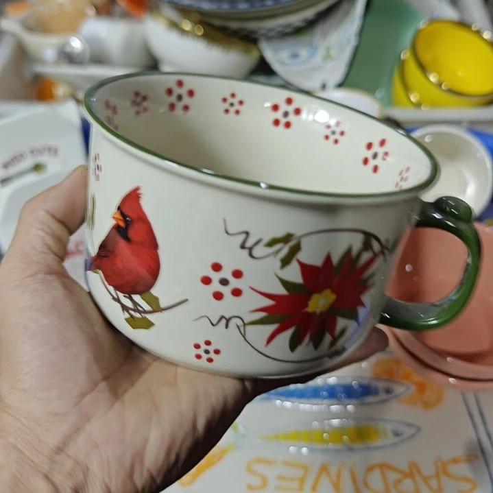 杯陶瓷杯碗盘微瑕介意慎拍