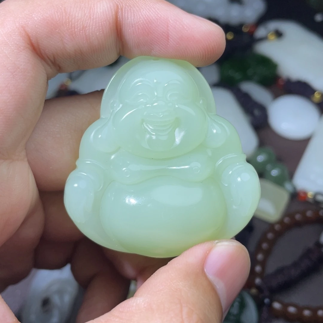 颈饰未镶嵌和田玉@***涯