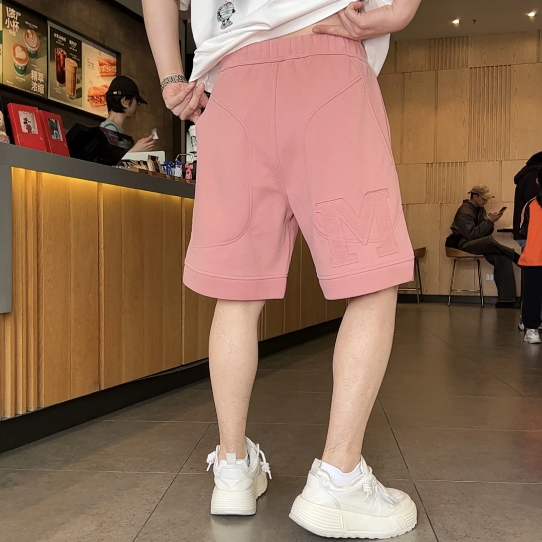 DB 男装夏季新款纯色短裤男夏日限定设计师款气质五分裤-172