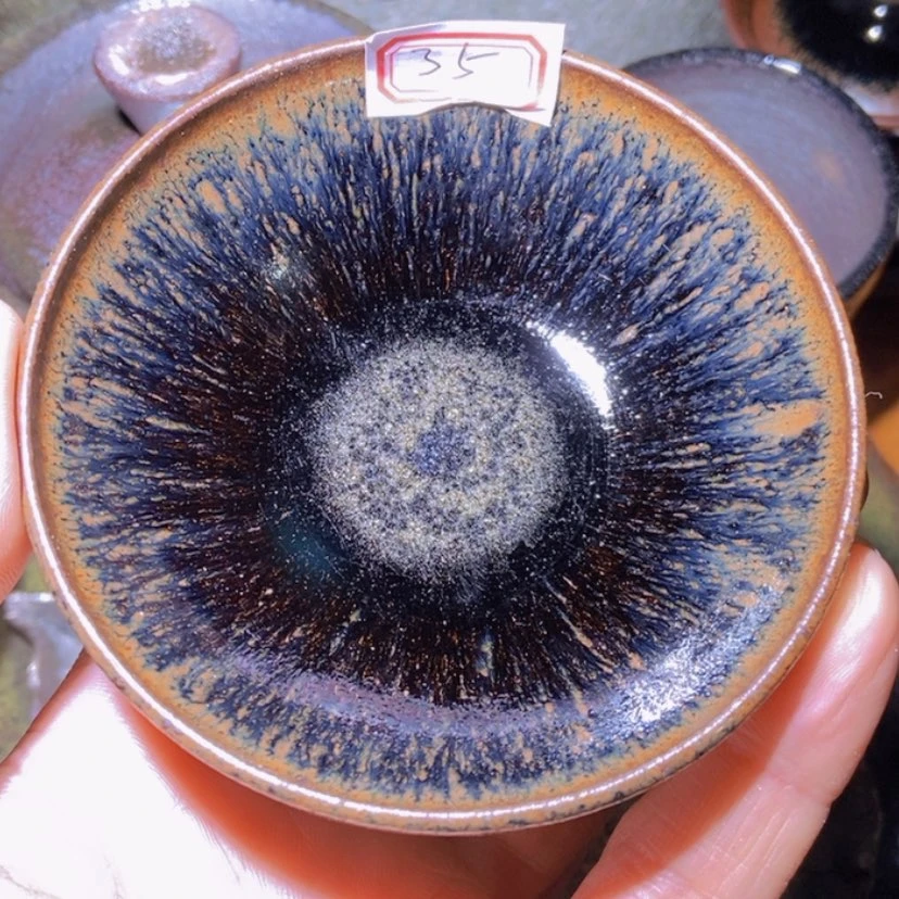 【闪购商品】茶盏原矿原釉落灰烧