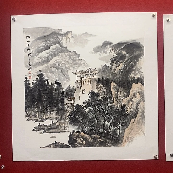 国画精品手绘作品